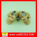 wholesale pretty princess new model genuine leather baby girl and boy summer soft baby shoes